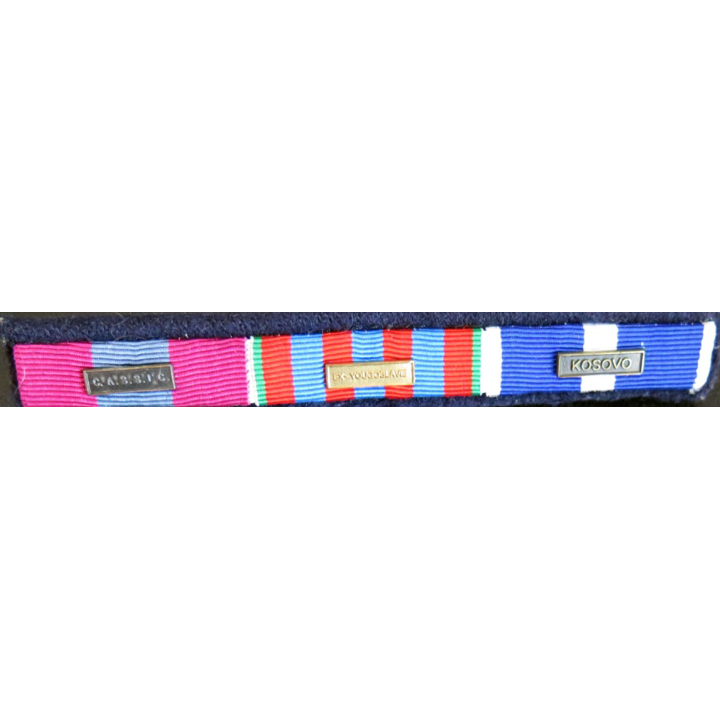 Barrettes de rappel de 3 décorations Cassic Kosovo
