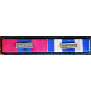 rappel de 2 décorations avec ses 2 barrettes  Armée de l'air et Lybie