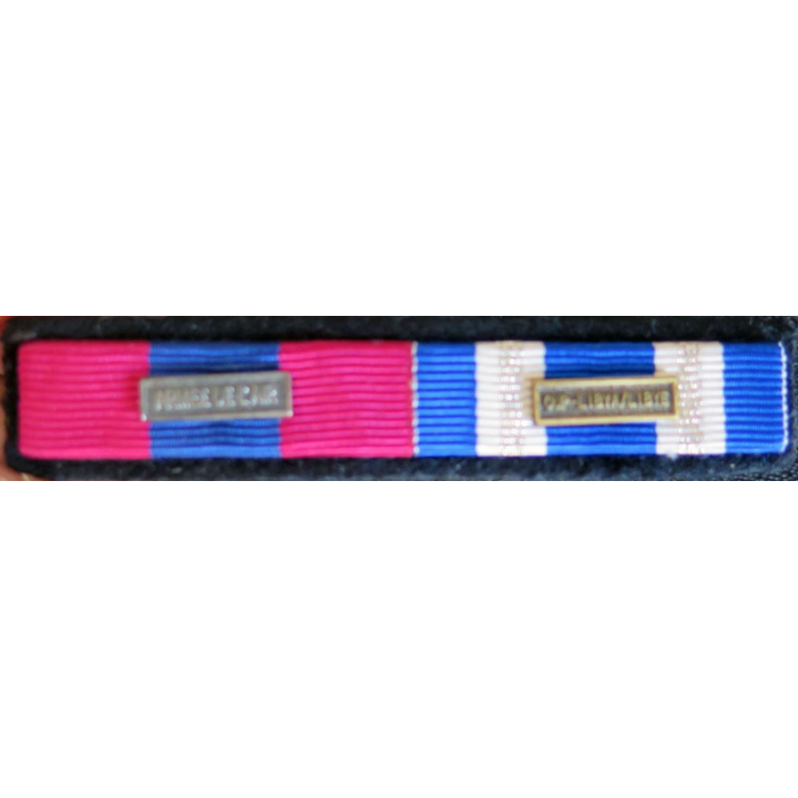 rappel de 2 décorations avec ses 2 barrettes  Armée de l'air et Lybie