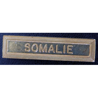 Barrette " SOMALIE " en métal doré