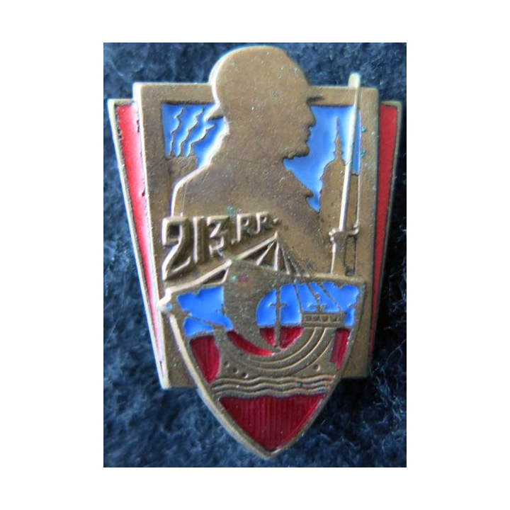 213° RR : 213° régiment régional de fabrication ABPD en émail et bronze