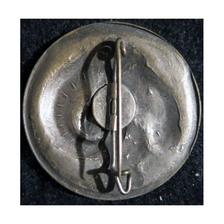 317° RI : 317° régiment infanterie sans mention du fabricant tout argenté