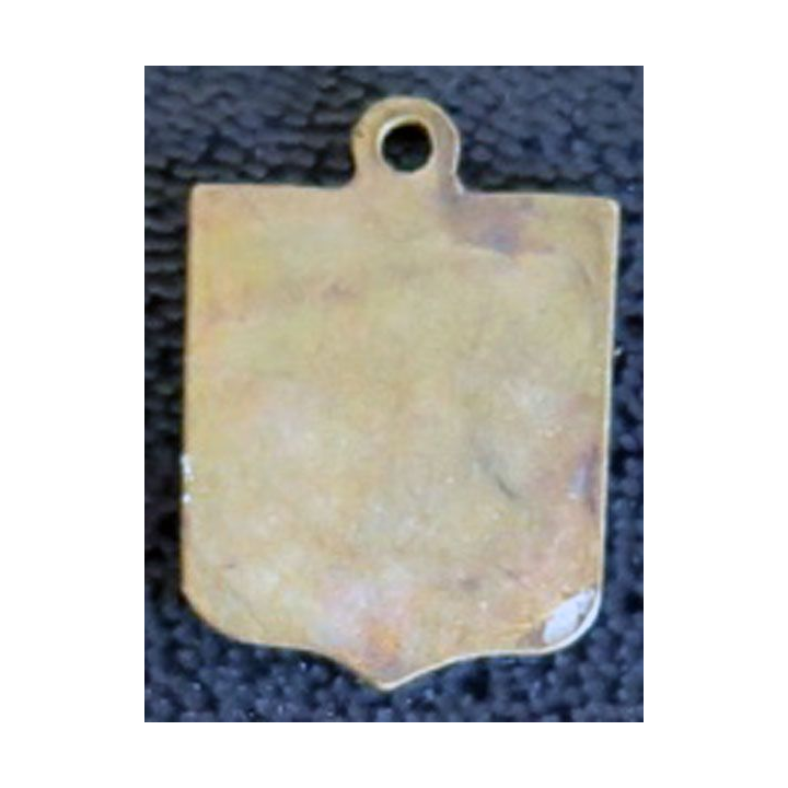 blason en émail de la ville de Lisieux 16 x 11 mm avec anneau 