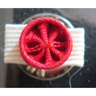 rosette de commandeur de boutonnière de la  Légion d'Honneur