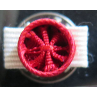 rosette de commandeur de boutonnière de la Légion d'Honneur