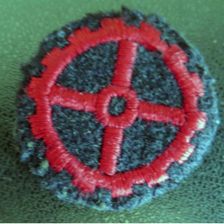 MARINE : Insigne patch écusson tissu de spécialité conducteur équipage