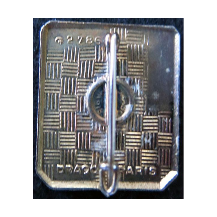 141° RID : Insigne métallique du 141° régiment d'infanterie divisionnaire de fabrication Drago Paris G. 2786