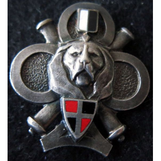 CI 61° RA 35° RI : Insigne métallique du centre d’instruction 61° RA 35° régiment d'infanterie Drago Paris G. 1679