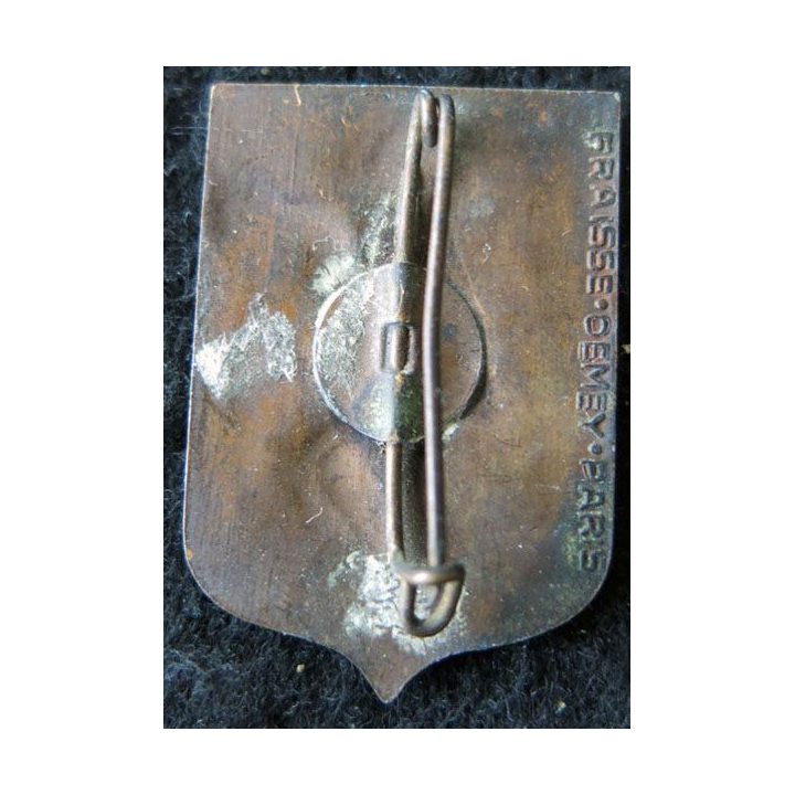 79° RR : 79° régiment régional de fabrication Fraisse Demey Paris en bronze