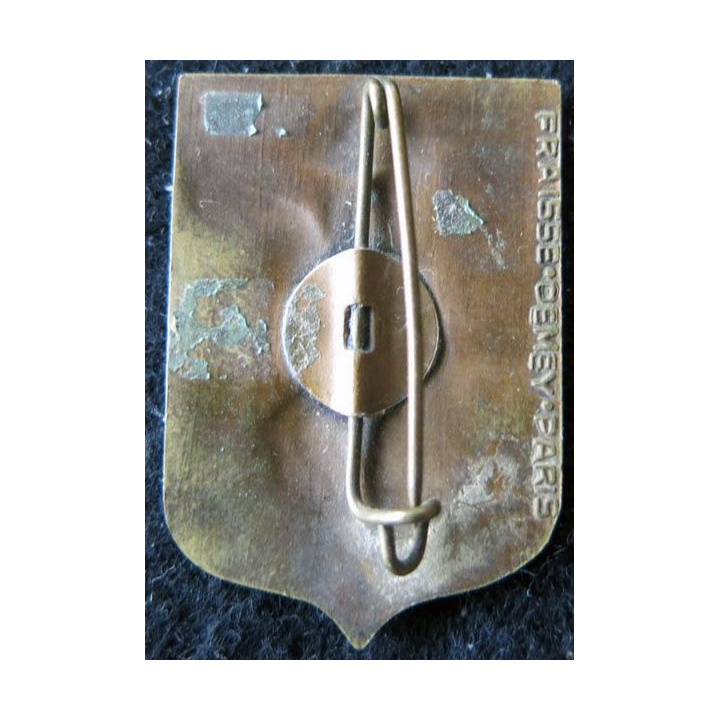 79° RR : 79° régiment régional de fabrication Fraisse Demey Paris en bronze