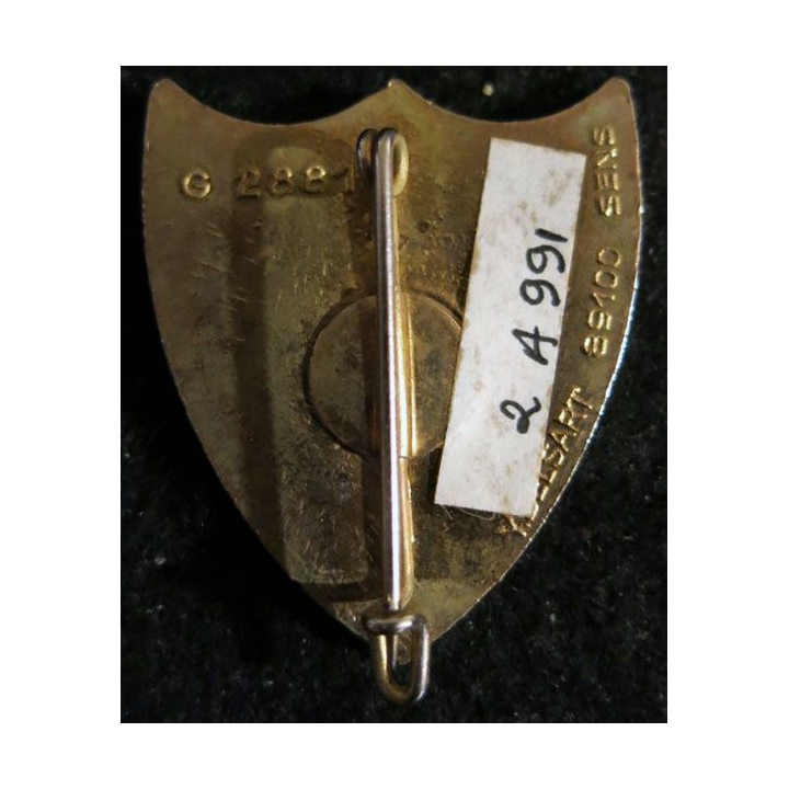 133° RID : Insigne métallique du 133° régiment d’infanterie divisionnaire de fabrication Delsart Sens G. 2881