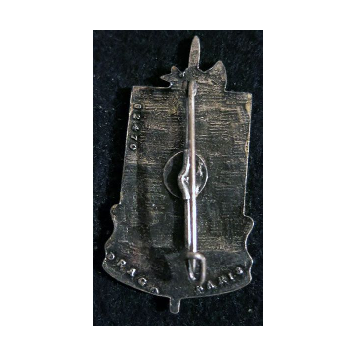 37° RIAD : insigne métallique du 37° régiment inter armes divisionnaire de fabrication Drago G. 2470