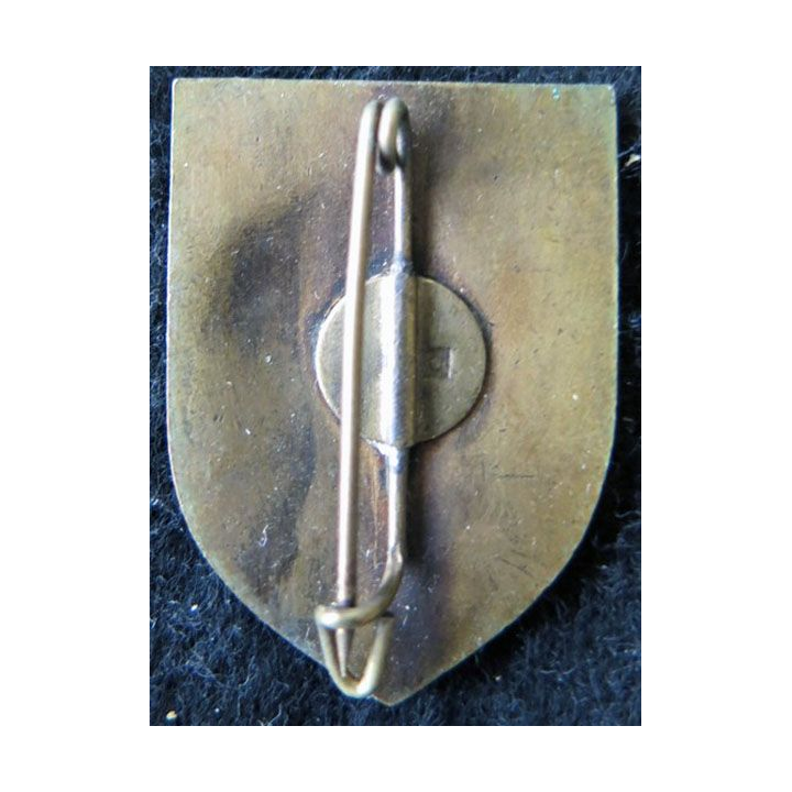 103° RI : 103° régiment d'infanterie de fabrication Arthus Bertrand (poinçon) émail et bronze