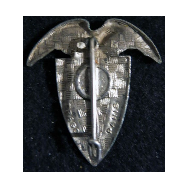 14° RI : Insigne métallique du 14° régiment d'infanterie Forez Béarn Drago Paris en émail