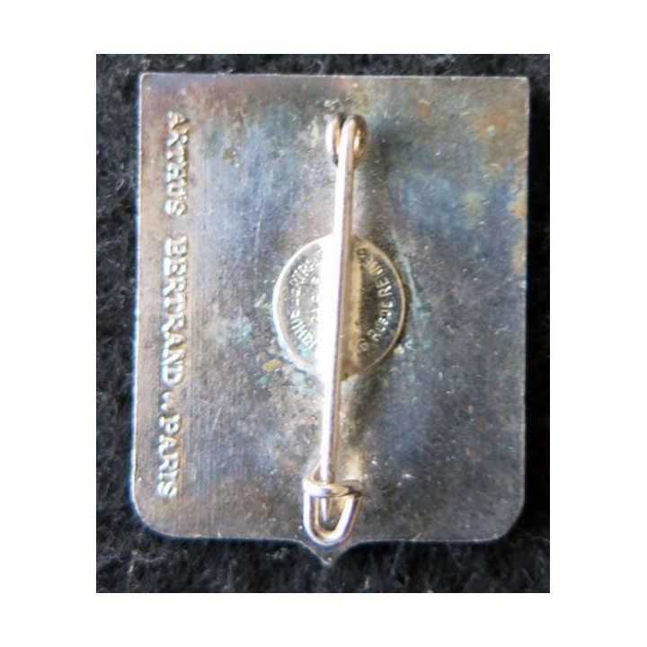 115° RI : insigne métallique des groupes francs du 115° régiment d'infanterie  Arthus Bertrand Paris retirage en émail
