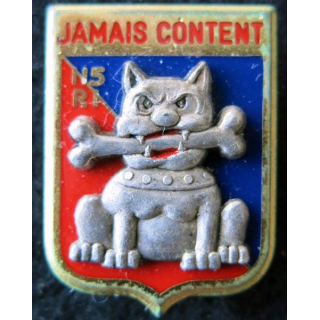 115° RI : insigne métallique du 115° régiment d'infanterie  de fabrication Fraisse Paris G. 2810