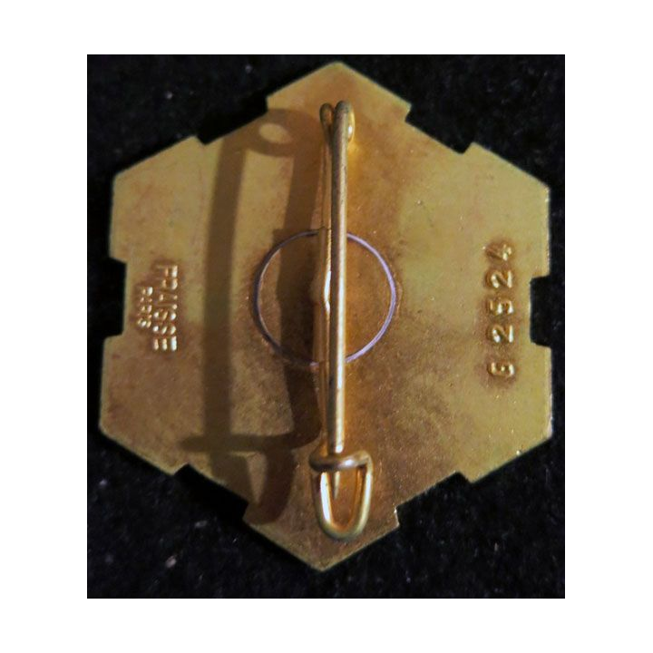 28° RID : 28° régiment d'infanterie divisionnaire de fabrication Fraisse Paris G. 2524 émail