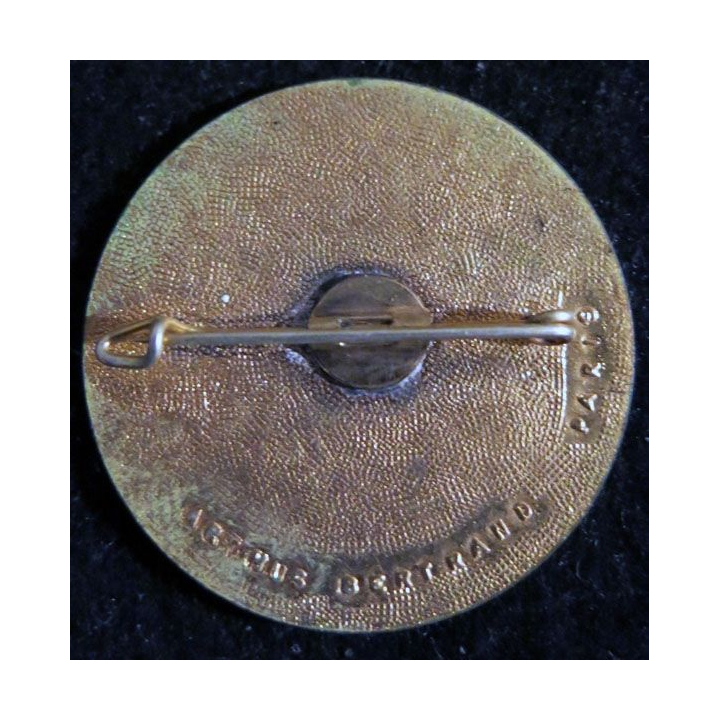 136° RIF : insigne du 136° régiment d'infanterie de forteresse Arthus Bertrand Paris en émail