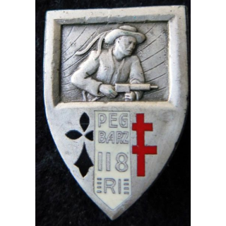 118° RID : 118° régiment d''infanterie (divisionnaire) de fabrication Drago Paris