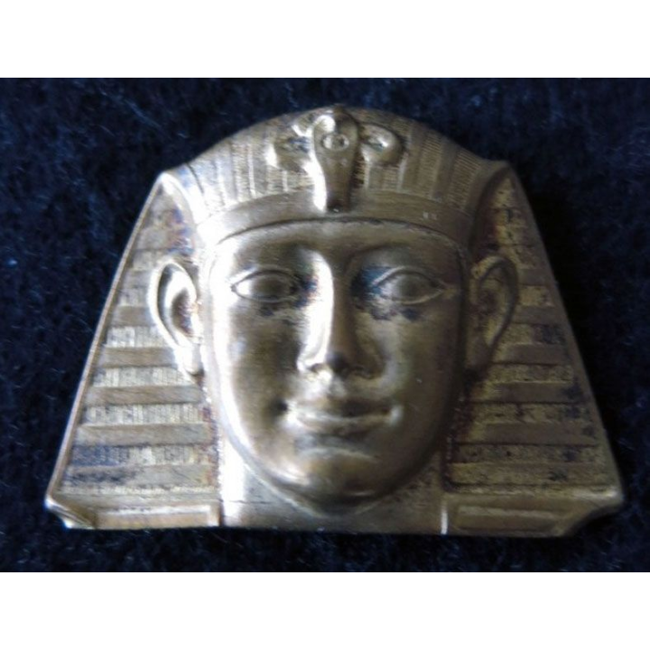BREVET INTERPRÈTE : Insigne métallique de brevet d'interprète militaire en métal bronzé embouti