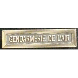 BARRETTE "GENDARMERIE DE L'AIR"