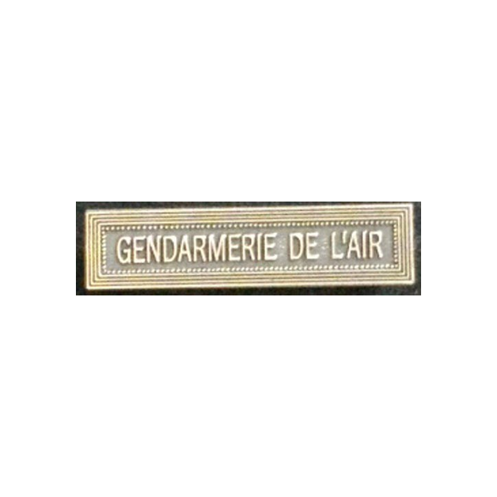 BARRETTE "GENDARMERIE DE L'AIR"