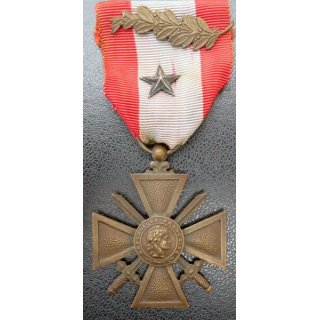Croix guerre théâtres opérations extérieures palme étoile bronze TOE