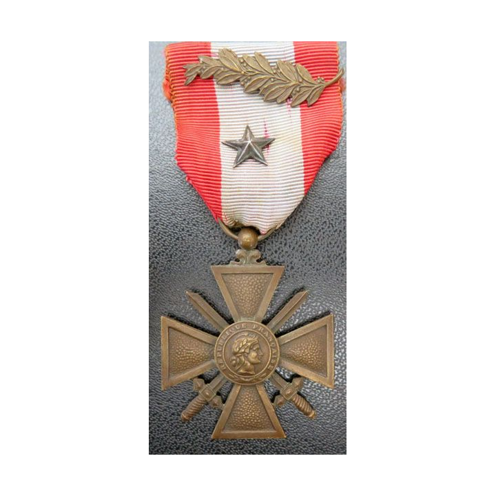 Croix guerre théâtres opérations extérieures palme étoile bronze TOE