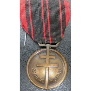 FRANCE : Médaille de la résistance en bronze mat de la Monnaie