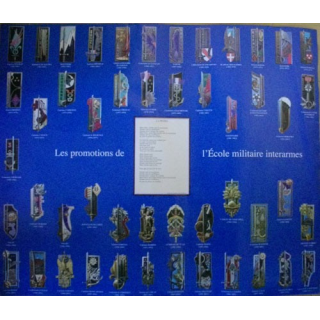 0. PLANCHE DES PROMOTIONS DE L'ECOLE MILITAIRE INTERARMES