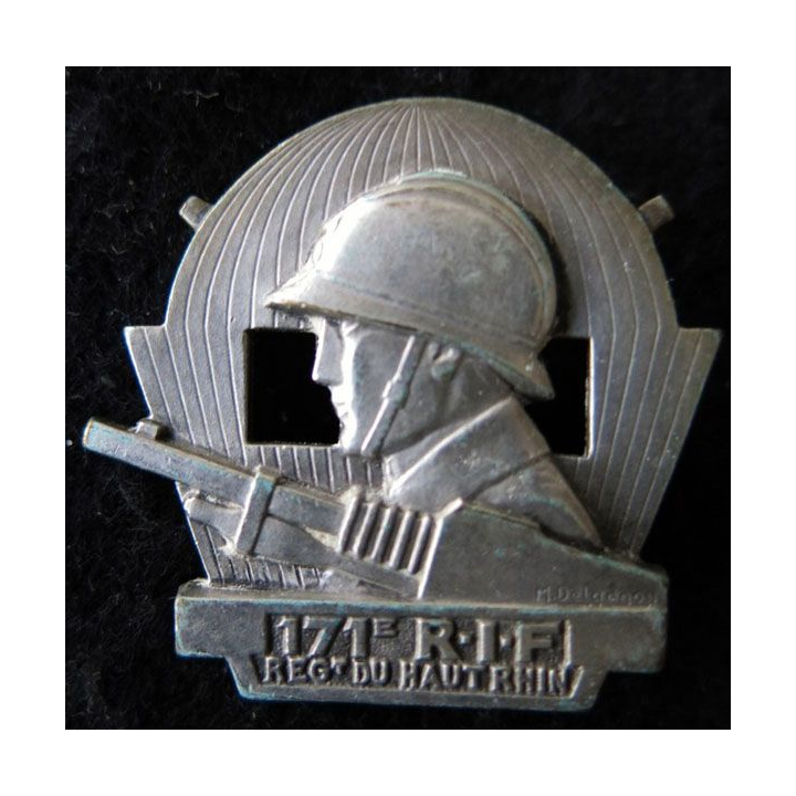 171° RIF : 171° Régiment d'infanterie forteresse régiment du Haut Rhin ABPD