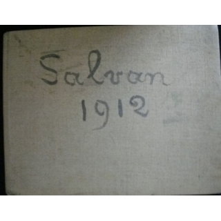 Carnet de croquis sur les Granges de Salvan 1912 par Edouard Mangin