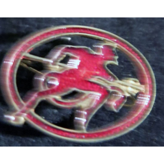 152° RI : Insigne métallique du 152° régiment d'infanterie de fabrication Augis Lyon ajouré peint