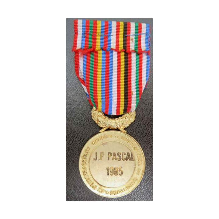 médaille SENIS société encouragement nationale internationale sauveteurs