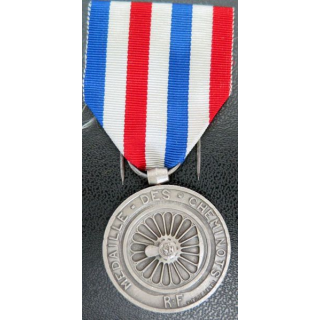 FRANCE : médaille des chemins de fer attribuée en 1944 à F. Jaouen