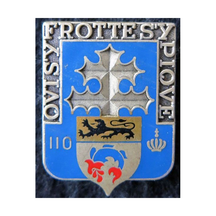 110° RI : 110° régiment d'infanterie de fabrication Delsart H. 114