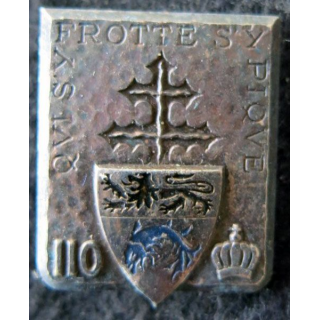 110° RI : 110° régiment d'infanterie de fabrication Drago Déposé peint