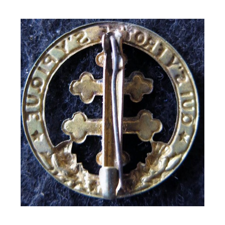 110° RI : 110° régiment d'infanterie de fabrication non spécifiée en métal doré