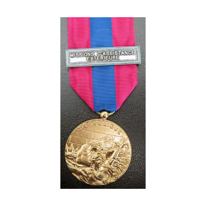 médaille défense nationale barrette missions d'assistance extérieure