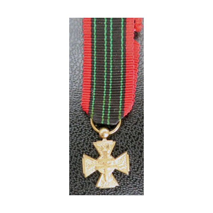 Médaille miniature croix du combattant volontaire de la Résistance 