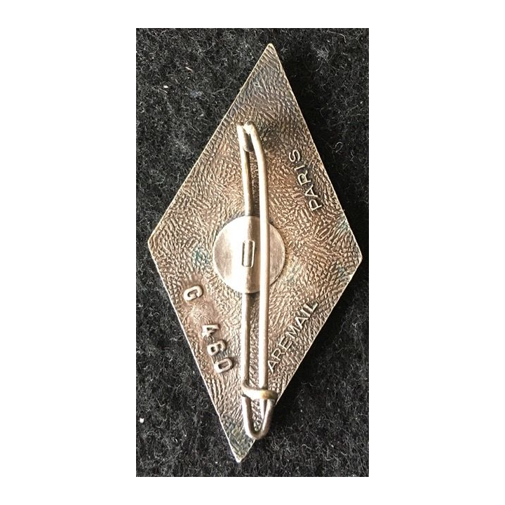 150° RIM : 150° régiment d'infanterie motorisé de fabrication Aremail Paris G. 460 en émail
