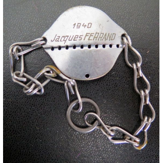 Bracelet métallique 1940 à Jacques Ferrand Rue Rottembourg Paris XII°