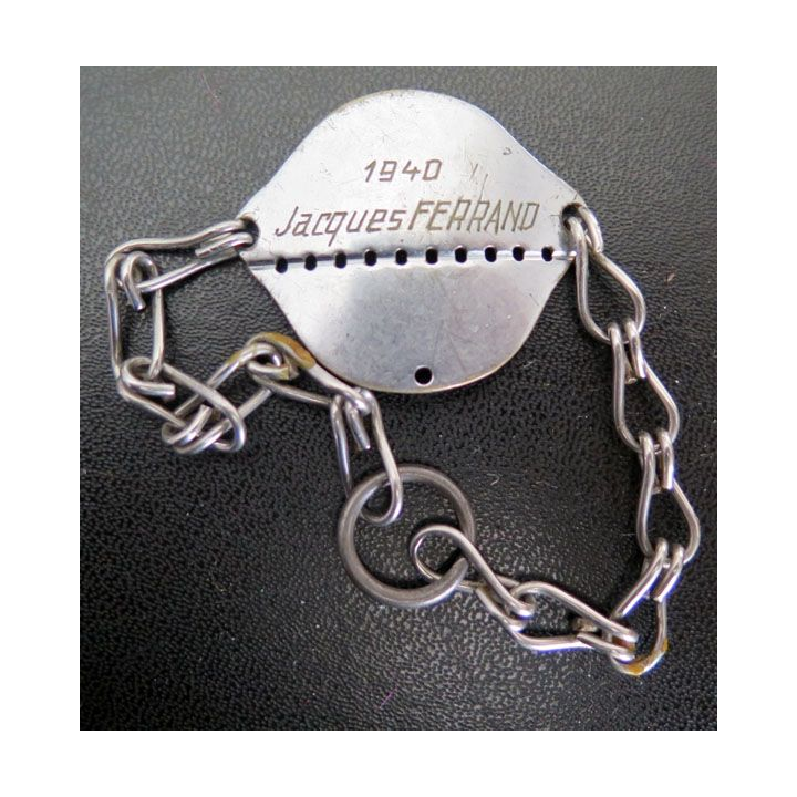 Bracelet métallique 1940 à Jacques Ferrand Rue Rottembourg Paris XII°