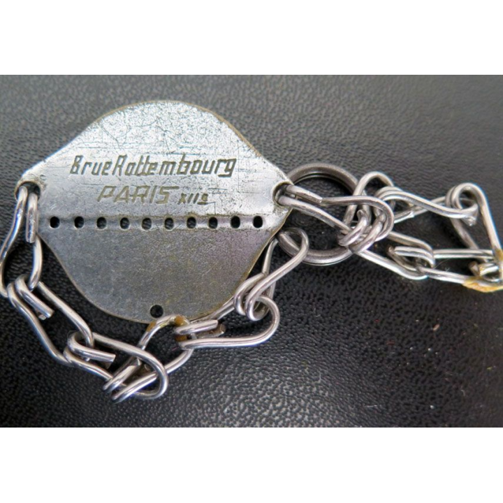 Bracelet métallique 1940 à Jacques Ferrand Rue Rottembourg Paris XII°