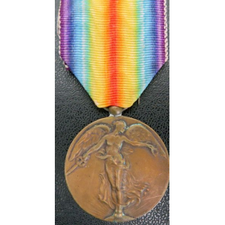 BELGIQUE médaille interalliée de la Grande Guerre 1914-1918 en bronze