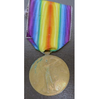 médaille anglaise interalliée Guerre 1914-1918 CAPT G. C PULMAN RAF WW1