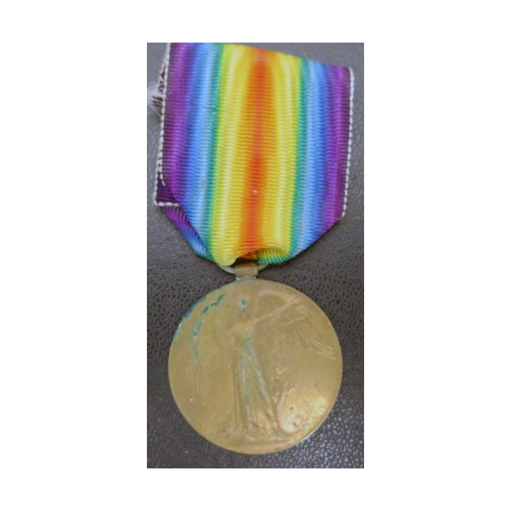 médaille anglaise interalliée Guerre 1914-1918 CAPT G. C PULMAN RAF WW1