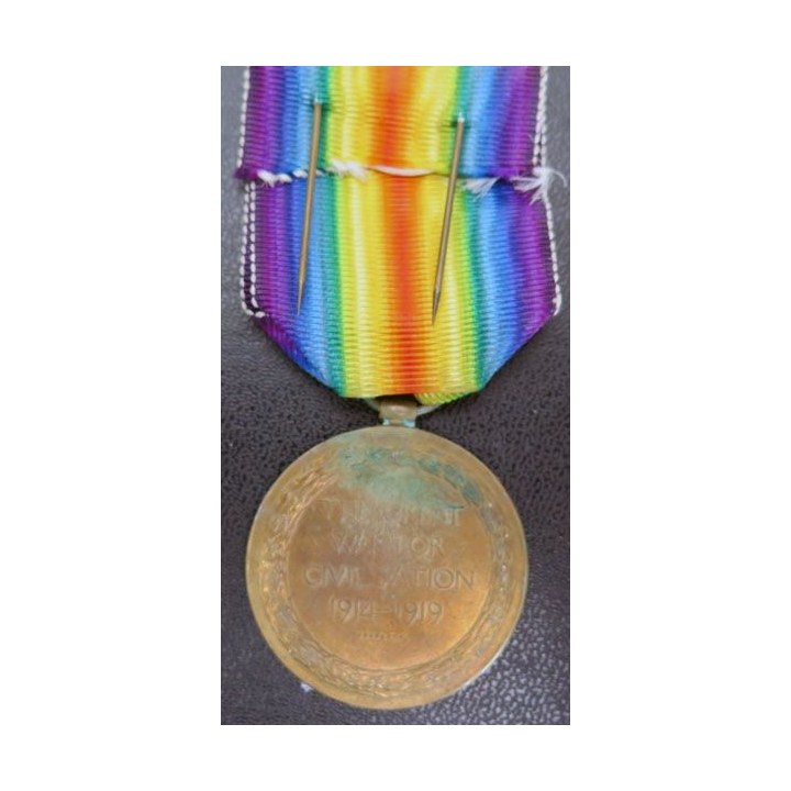 médaille anglaise interalliée Guerre 1914-1918 CAPT G. C PULMAN RAF WW1