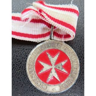 MALTE  : médaille de la journée des lépreux 1991 de l'OSMH de Malte