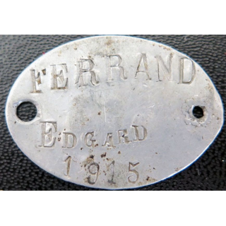 Bracelet métallique attribué en 1915 à Edgard Ferrand ILLE 929